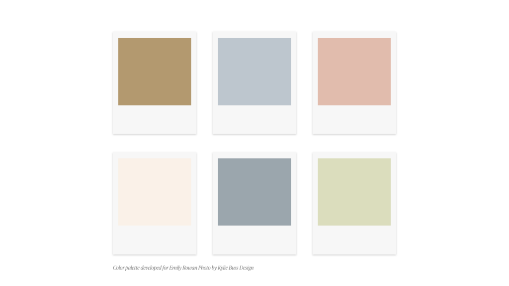Emily Rowan Brand Color Palette
