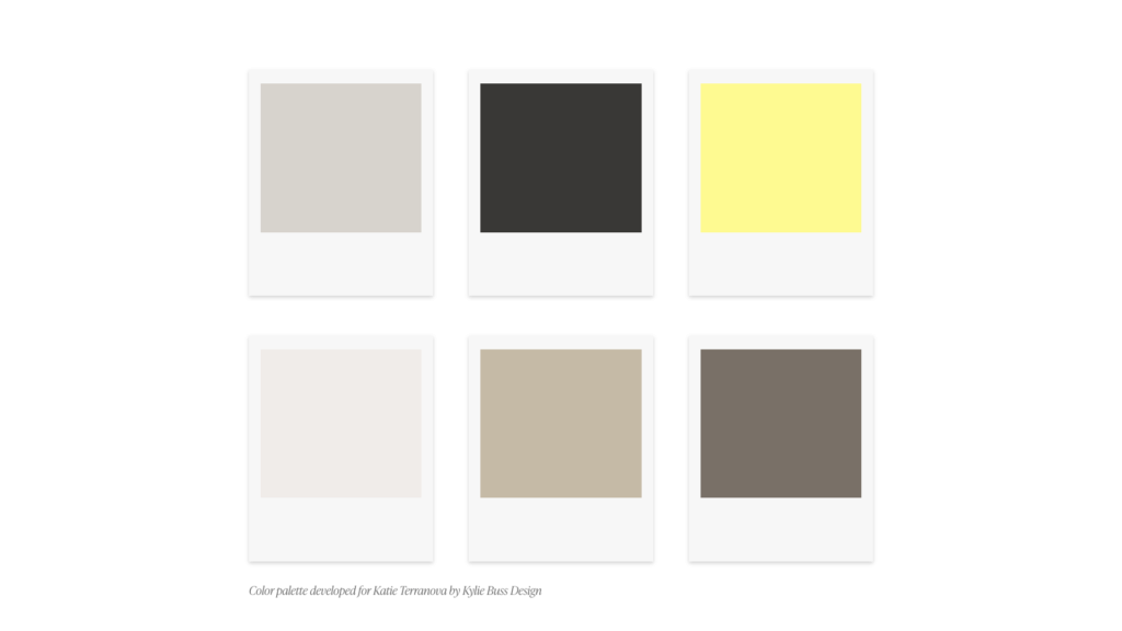 Katie Terranova Brand Color Palette